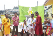 গাঙ্গেয় সুন্দরবন বার্তার উদ্যোগে নতুন আঙ্গিকে জয়নগরে পালন করা হলো বসন্ত আড্ডা