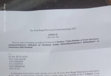 পঞ্চায়েত প্রধানের বিরুদ্ধে অনাস্থা