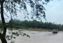 টানা বৃষ্টিতে জলের তলায় একাধিক কজওয়ে