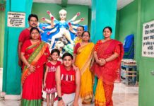 চার শতাব্দীর ঐতিহ্যে আজও অমলিন দেবীবরণ, দশমীতে পান্তা খাইয়ে বিদায় আন্দুলের ভট্টাচার্য বাড়িতে